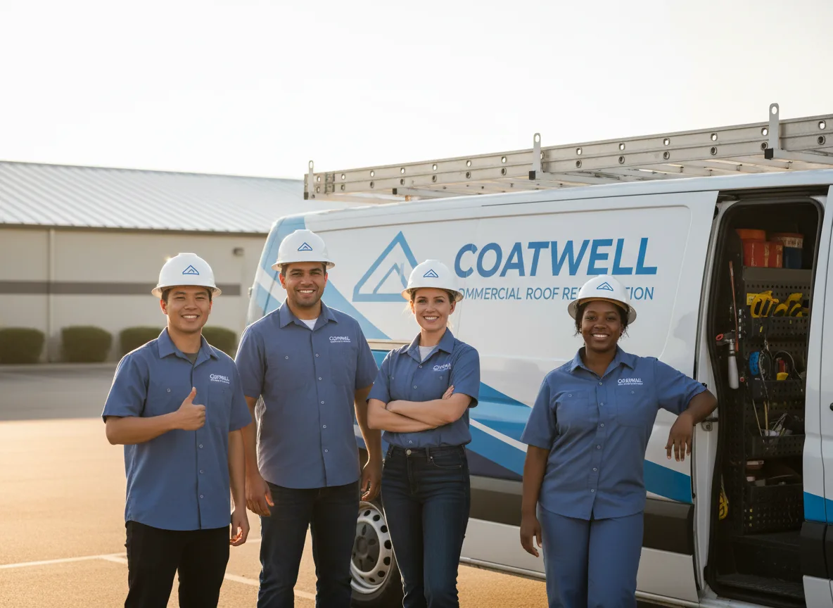 Commercial roof coating company in Grandview, IA